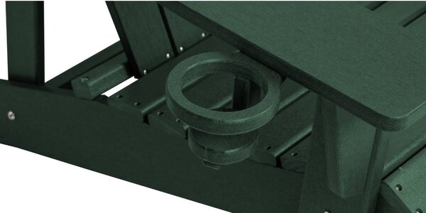 Sedia da giardino in plastica verde Adirondack – Bonami Selection