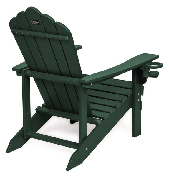 Sedia da giardino in plastica verde Adirondack – Bonami Selection