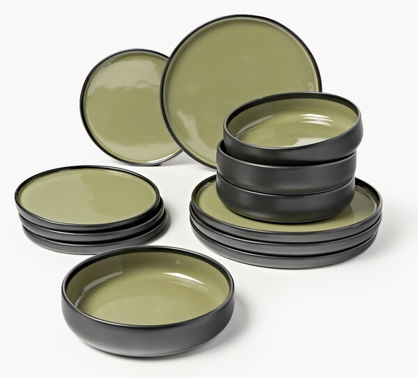 Servizio di piatti Ginger, 4 persone (12 pz)