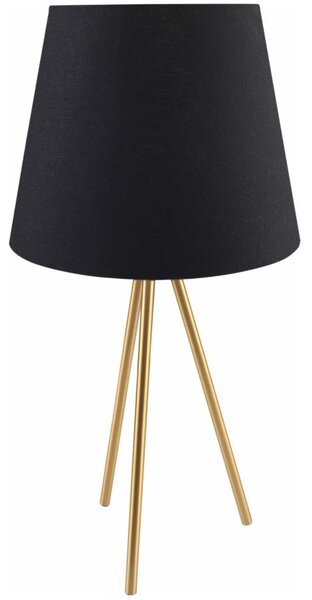 Lampada da tavolo ELENA 1xE27/20W/230V nero