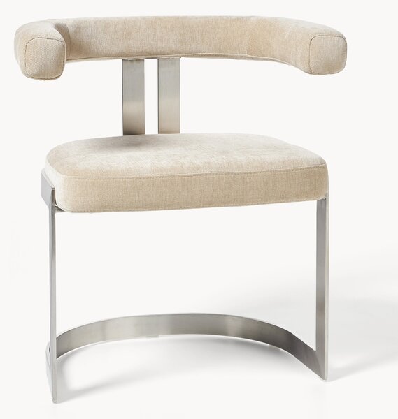 Sedia cantilever imbottita Gianni