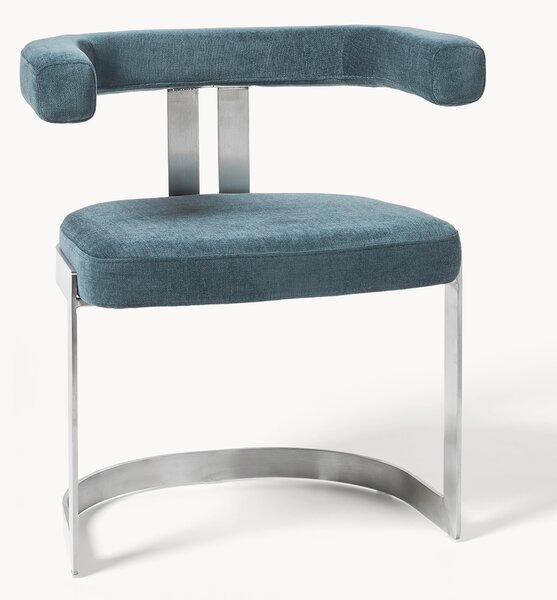 Sedia cantilever imbottita Gianni