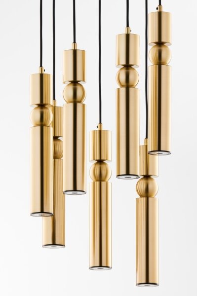 Jupiter 2021 - Lampadario a sospensione con filo ALAS 7xGU10/10W/230V oro