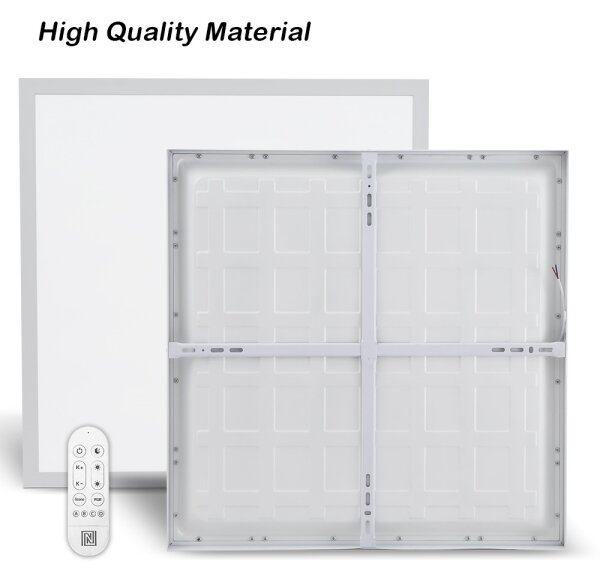 Immax NEO 07277L -Lampada LED dimmerabile da bagno FRAME 50W/230V IP44 Wi-Fi Tuya+RC
