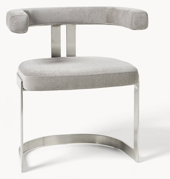 Sedia cantilever imbottita Gianni