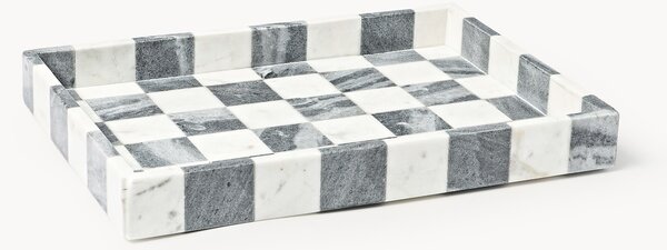 Westwing Crosby Studios, Vassoio decorativo in marmo Carreaux