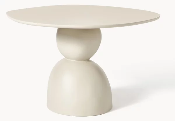 Tavolo rotondo con design organico Sahra, varie misure