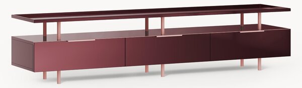 Credenza bassa molto lucida Lennie