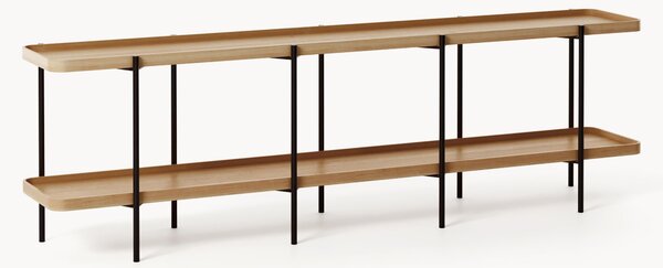 Scaffale basso in legno Renee