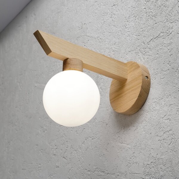 Applique ANTONIO 1xG9/5W/230V rovere/bianco