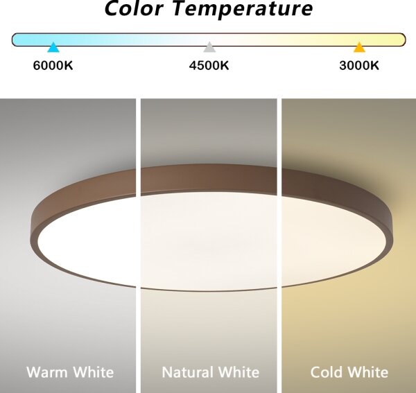 Brilagi-LED corpo illuminante dimmerabile POOL SMART LED/128W/230V 100 cm Wi-Fi Tuya + telecomando, marrone
