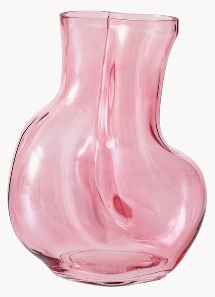 Vaso in vetro fatto a mano Gleam, Alt. 22 cm
