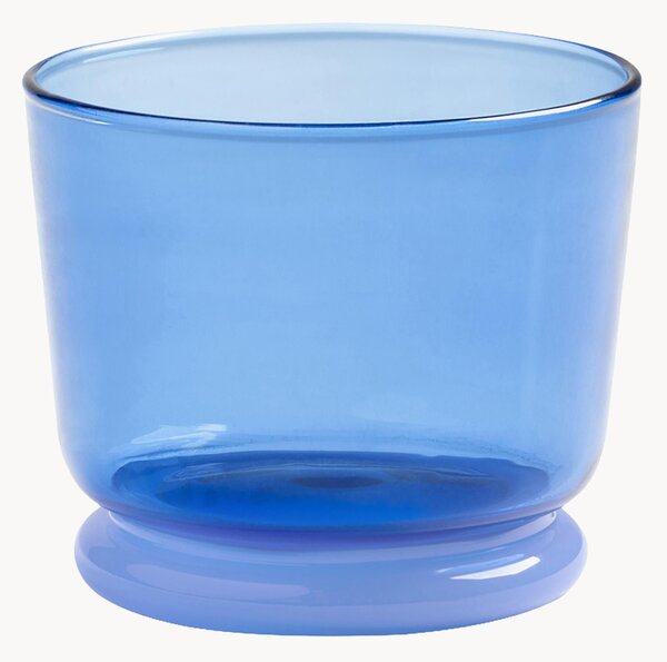 Bicchieri acqua in vetro borosilicato fatti a mano Dew 2 pz