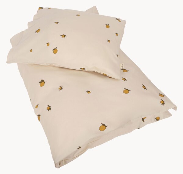 Biancheria da letto per bambini in cotone organico Lemon, varie misure