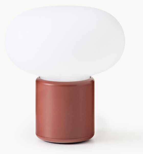 Lampada da tavolo piccola portatile Karl-Johan, luce regolabile