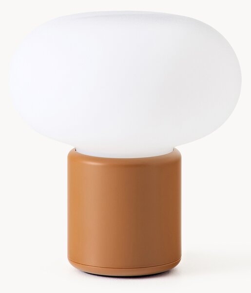 Lampada da tavolo piccola portatile Karl-Johan, luce regolabile