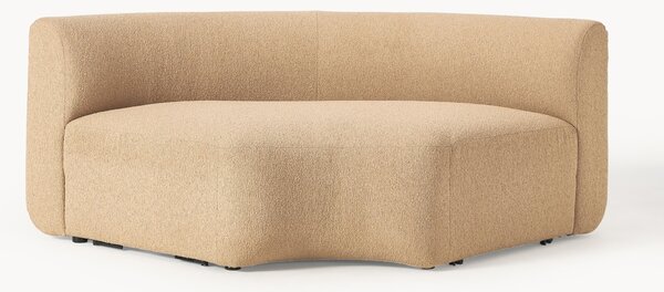 Modulo angolare curvo in bouclé Sofia