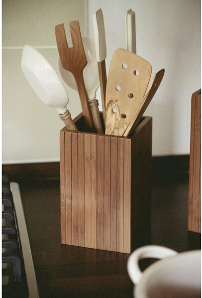 Supporto in bambù per utensili da cucina Mera - Wenko