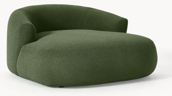 Poltrona lounge XL in bouclé Sofia