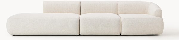 Chaise longue componibile 2 posti in bouclé Sofia