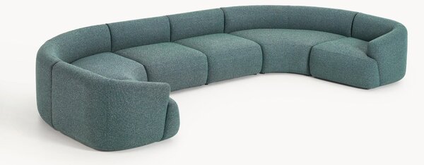 Divano XL componibile in bouclé Sofia