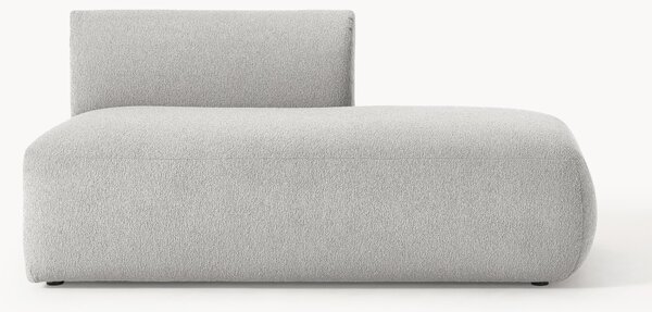 Chaise longue componibile in bouclé Sofia