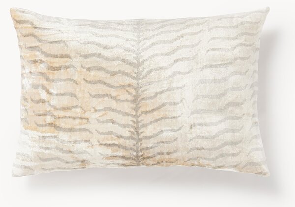 Copricuscino in viscosa con motivo jacquard Helene