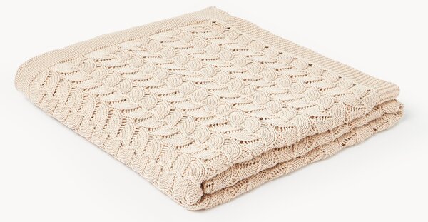 Coperta in cotone a maglia Vera