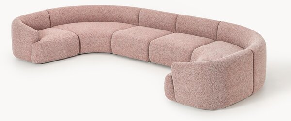 Divano XL componibile in bouclé Sofia
