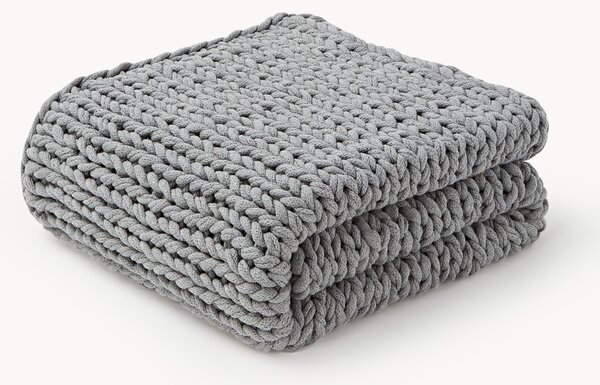 Coperta a maglia grossa fatta a mano Adyna