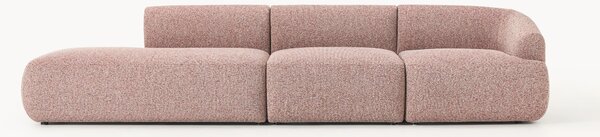 Chaise longue componibile 2 posti in bouclé Sofia