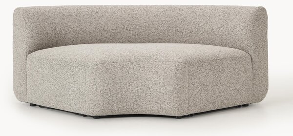 Modulo angolare curvo in bouclé Sofia