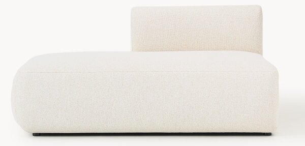 Chaise longue componibile in bouclé Sofia