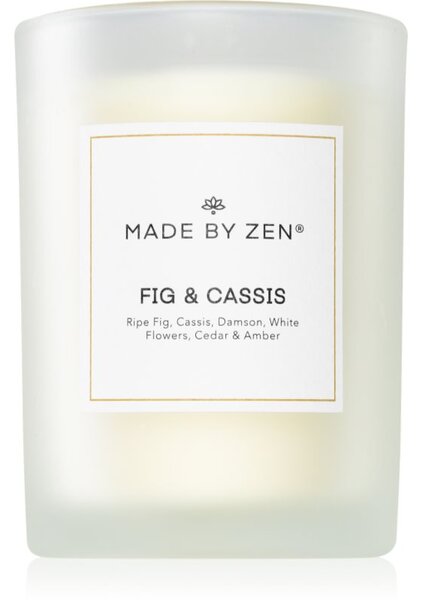 MADE BY ZEN Fig & Cassis candela profumata 250 g