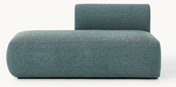 Chaise longue componibile in bouclé Sofia