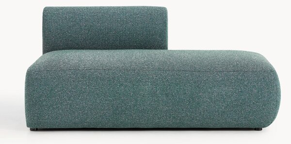 Chaise longue componibile in bouclé Sofia