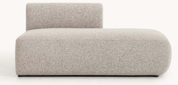 Chaise longue componibile in bouclé Sofia