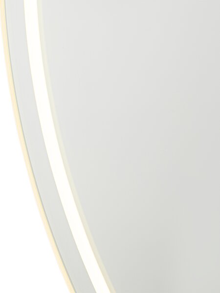 Specchio da bagno moderno 80 cm con LED e dimmer touch - Sebas