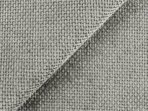 Divano angolare grigio chiaro (con penisola a sinistra/con chaise lounge) con rivestimento in ciniglia Lani – Makamii