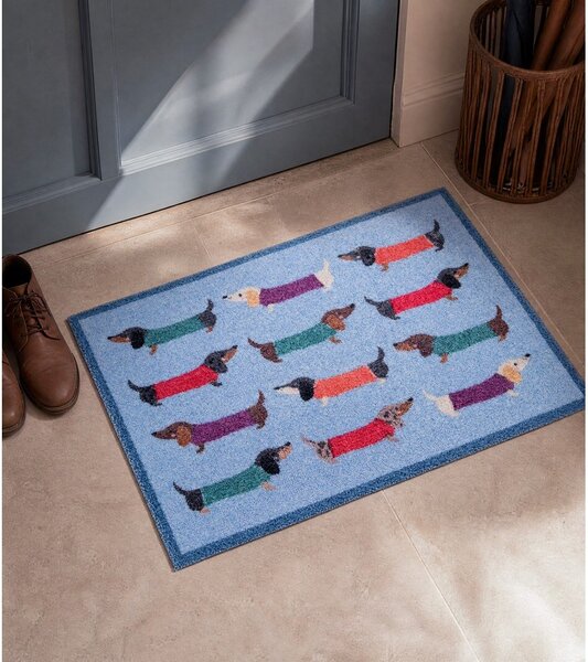 Zerbino in tessuto 40x60 cm Dachshund – Artsy Doormats