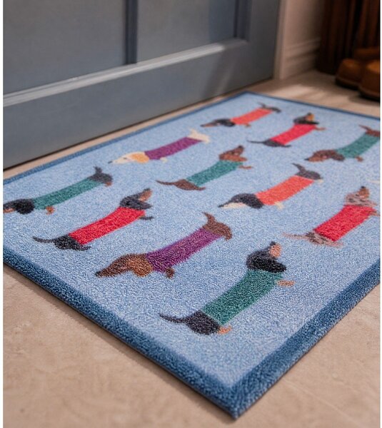 Zerbino in tessuto 40x60 cm Dachshund – Artsy Doormats