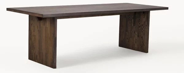 Tavolo in legno di frassino Emmett, 240 x 95 cm