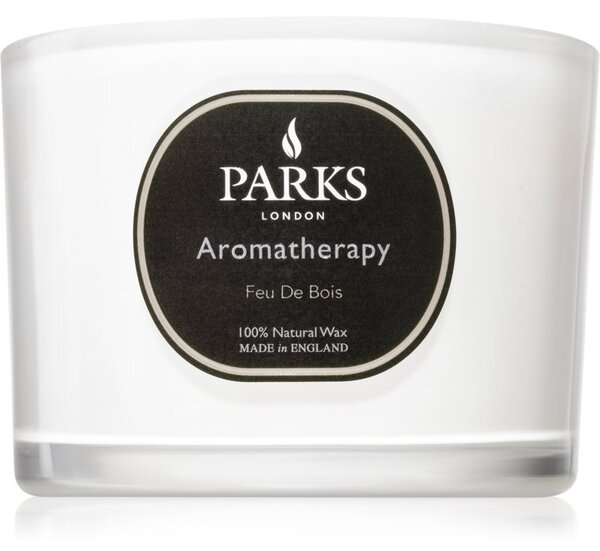Parks London Aromatherapy Feu De Bois candela profumata 80 g