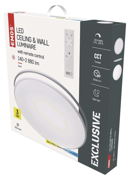 EMOS Emos ZM5166 illuminazione a soffitto Lampade non intercambiabili 36 W
