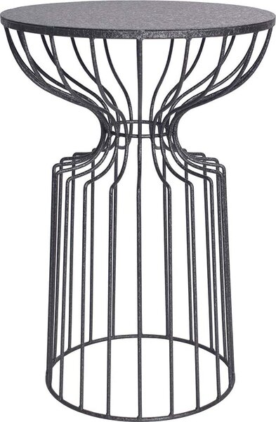 Tavolino da 50 cm in metallo, design moderno, per soggiorno. ACQUISTA ORA
