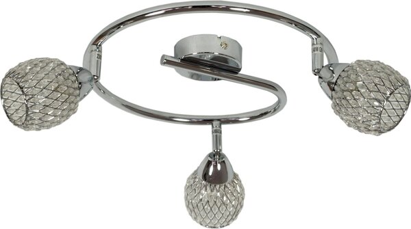 Candellux CLEAR lampada da soffitto 98-06899 cromo