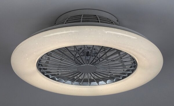 Rabalux - Plafoniera LED dimmerabile con ventilatore LED/30W/230V + TC