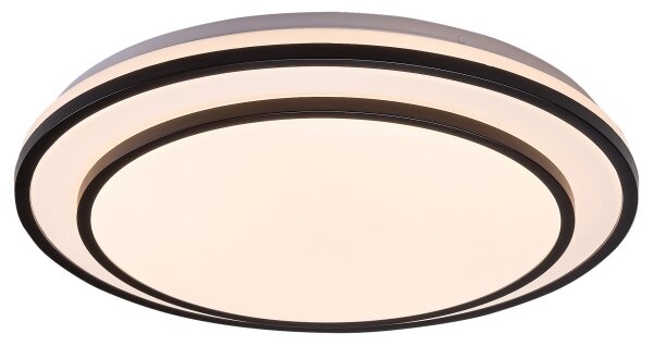 Rabalux 2130 - Plafoniera LED dimmerabile LUPITA LED/40W/230V nera + telecomando