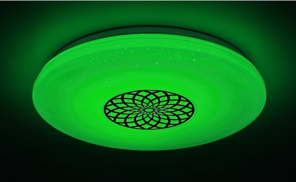 Rabalux 5364-Plafoniera LED RGB dimmerabile OPHELIA LED/24W/230V Wi-Fi +RC