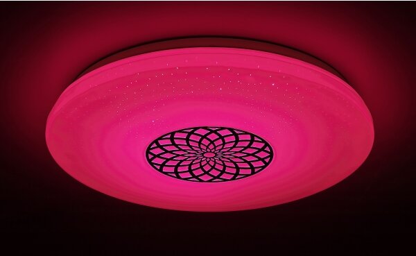 Rabalux 5364-Plafoniera LED RGB dimmerabile OPHELIA LED/24W/230V Wi-Fi +RC
